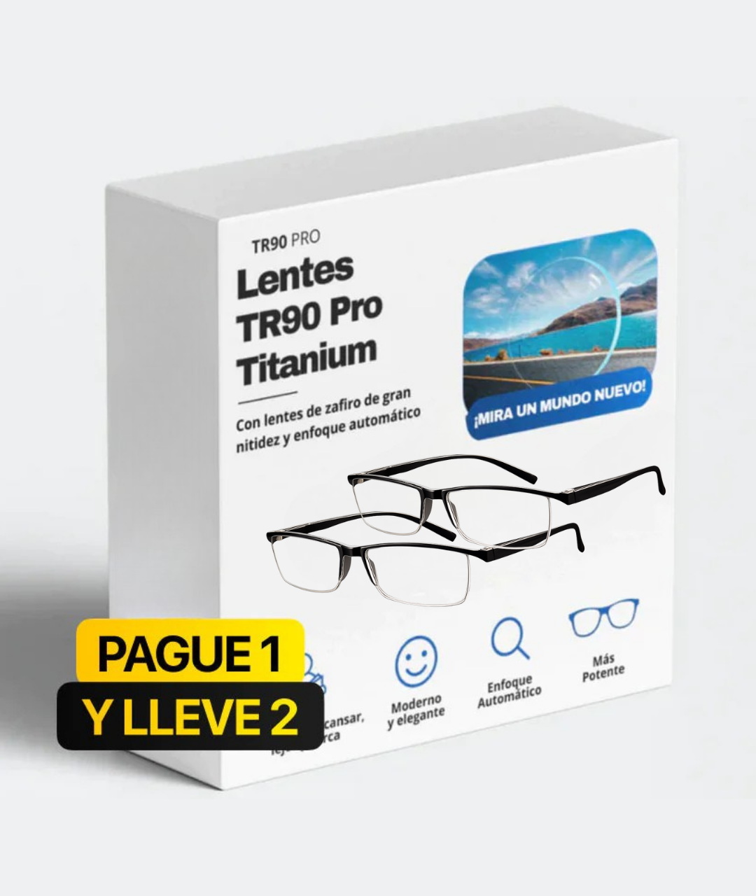 Edición 2025 Premium TR90 Titanium – ¡2 por 1 + Estuche GRATIS!