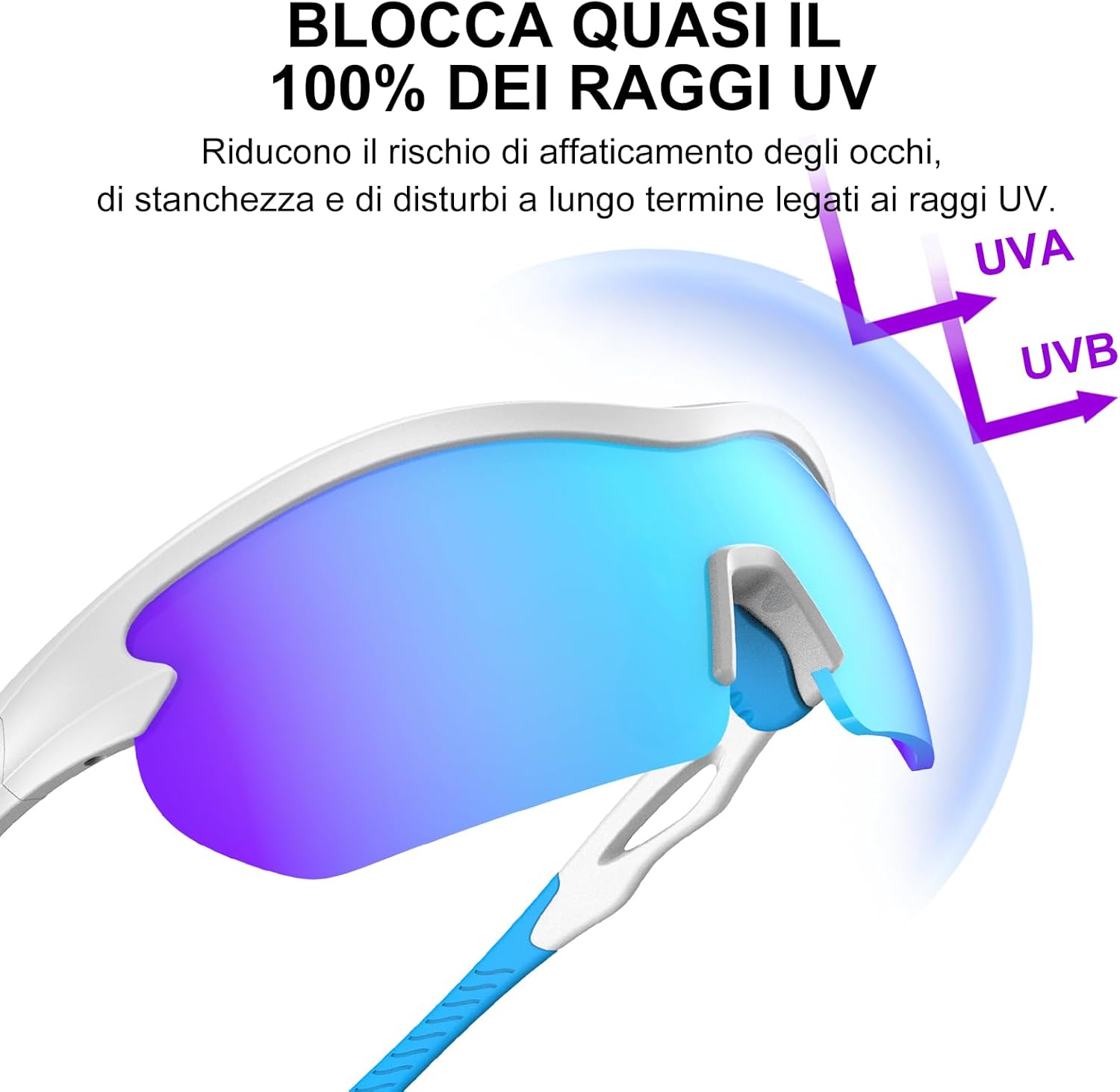 Gafas de sol HAAYOT Hombre Mujer Ciclismo