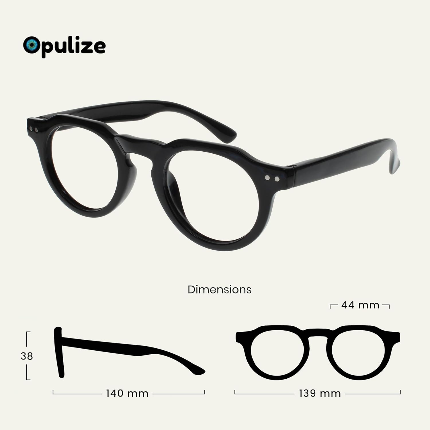 Gafas de lectura OPULIZE RIO Anti Luz Azul